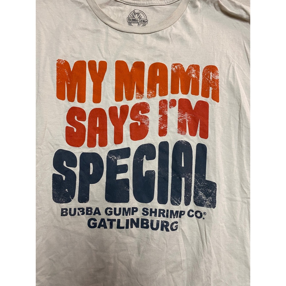 Bubba Gump Shrimp Co Gatlinburg My Mama Says Im Special Graphic T-Shirt 2XL - Picture 2 of 16